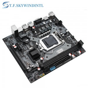 PCI-E X16 B75 profesionali darbalaukio pagrindinė plokštė DDR3 x 2 PCI-E X16 III palaikymas LGA 1155 i7 i5 i3 procesoriaus GPU