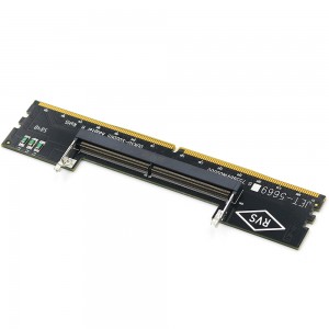 Laptop DDR5 RAM zu Desktop PC RAM Adapter Kaart U-DIMM zu SO DDR5 Konverter DDR5 Laptop SO-DIMM zu Desktop DIMM Memory RAM