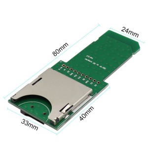 Продолжување на плочка од TF/SD на SD-картичка Комплет SD-картичка за тестирање ПХБ за тестирање на TF-картичка