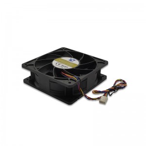 12038 12V 4-Wire PWM Miner Mining 120mm Cooling Fan High Speed ​​Powerful Cooling Fan 10000RPM