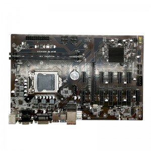 B250BTC Minemaskine HDMI-kompatibel B250 Mother Board til Cryptocurrency Mining 12 grafikkort kan tilsluttes