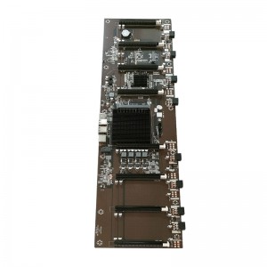 HM65 847 মাদারবোর্ড BTC65 মাইনিং 8 কার্ড স্লট DDR3 মেমরি