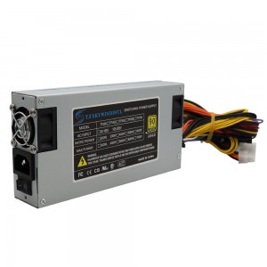 300W ATX Power Supply 1U Size pou Rack Mount Case Power Supply 80 Plus Endistriyèl Klas PC