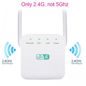 5G na'ura mai ba da hanya tsakanin hanyoyin sadarwa WiFi Range Repeater Extender Wi-Fi mara waya ta 802.11N Boost Amplifier 2.4G/5Ghz Tsawon Sigina na hanyar sadarwa 1200/300Mbps