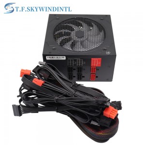 Power Supply Unit 1000W For Gaming PC Moulder PSU Power Source For GPU PC Gaming ATX Case Pc Font
