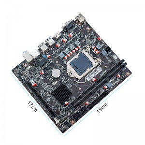 H110 மதர்போர்டு DDR4 LGA1151 Intel H110 Micro ATX DDR4 மதர்போர்டு ஆதரவு I5 I7 செயலி பிசி கேமிங் மதர்போர்டு
