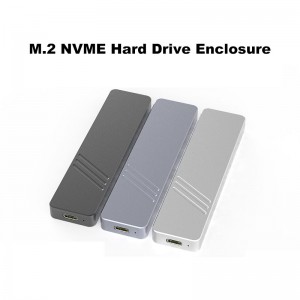 10Gbps M.2 NVME SSD Enclosure Type-C Solid State Drive 5Gbps NGFF SATA Case HDD Case with USB Cable for M2 SSD