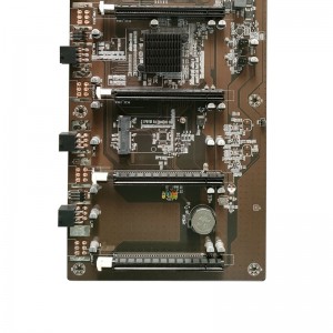 HM65 847 Placă de bază BTC65 Mining 8 sloturi pentru carduri memorie DDR3