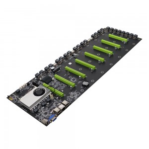 Základní deska BTC-T37/BTC-S37/BTC-D37 Mining Farm Miner Základní deska 8 GPU PCIE 16X Podpora DDR3 1066/1333/1600 MHz
