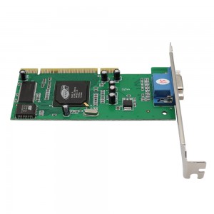 Grafiese kaart VGA PCI 8MB 32bit lessenaarrekenaar bykomstige multimonitor vir ATI Rage XL 215R3LA