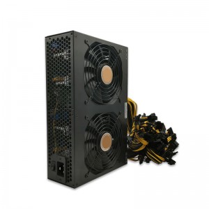 ការផ្គត់ផ្គង់ថាមពល 3600W ATX ប្រសិទ្ធភាព 90% គាំទ្រ 12 GPU Server សម្រាប់ ETH BTC Mining Miner