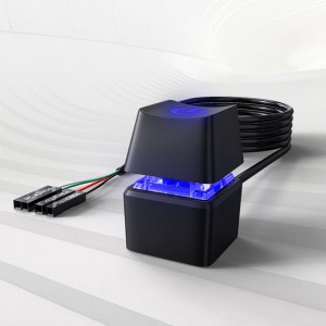 Ekstre-longa Enŝaltita/Malŝaltita Komputila Butono Ŝaltilo Kablo ortablo Bunta LED-Lumoj Komputila Labortablo Ŝaltilo Komputilo-Planta Tabulo Plilongiga ŝnuro