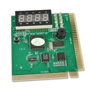 PCI & ISA Motherboard Tester Diagnostics Display 4-Digit PC Computer Mother Board Debug Post Card Analyzer