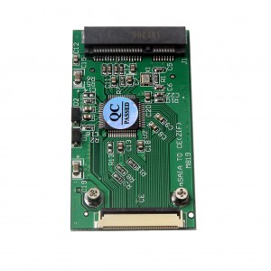 నమ్మదగిన కొత్త మినీ mSATA PCI-E SSD నుండి 40పిన్ ZIF CE కేబుల్ అడాప్టర్ కార్డ్ హాట్