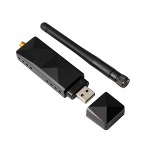 AR9271 802.11n 150Mbps Wireless USB WiFi Adaptor 3dBi Kartu Jaringan Antena WiFi pikeun Linux
