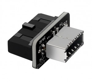 បឋមកថាខាងក្នុងរបស់ USB 3.0 ទៅ USB Type C Front Type E អាដាប់ទ័រ 19P/20P Converter Motherboard Desktop Converter Adapter Instrument