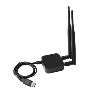 Adaptador WiFi USB PCB RT3572 802.11a/b/g/n 300Mbps con adaptador LAN inalámbrico de antena para Samsung TV