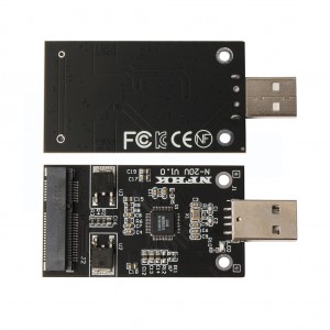 USB 2.0 - mSATA SSD 어댑터 카드 mSATA 솔리드 스테이트 디스크 - USB 2.0 어댑터 카드