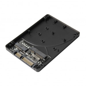 M.2 NGFF MSATA SSD zu SATA3.0 zu M.2 NGFF mSATA SSD Festplack Box 2.5 Zoll