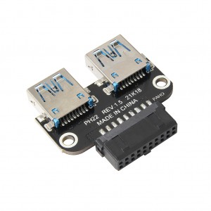 USB 3.0 20pin Male Type A Spalatine Connector