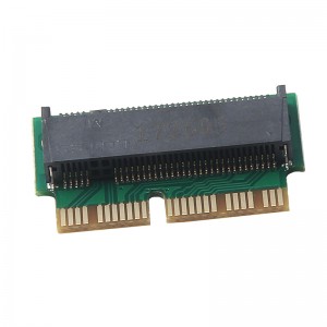 M Key M.2 PCI-e ho AHCI SSD Adapter Card ho an'ny 2013 2014 2015 MacBook Air A1465 A1466 Pro A1398 A1502 A1419