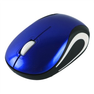 Mini bezdrátová myš pro počítač 2,4 GHz herní malá myš 1600 DPI optická USB Ergonomická přenosná dětská myš USB pro PC notebook