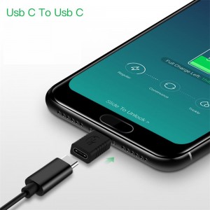 USB Type C 3.1 Adapter USB C Male to Female Converter Type-c 3.1 Connector Para sa Smart Phone Tablet