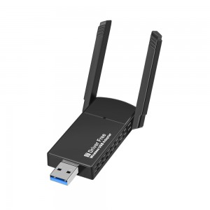650M Dual Band Wireless Network Card Driveless Komputer USB Wireless WiFi Network Card Receiver Transmitter 2.4G/5G