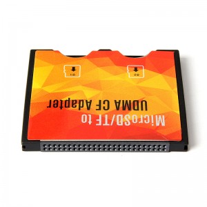 Micro-SD TF Til CF-kortholder Micro-SD Dual TF Til Compact Flash Type I Adapter