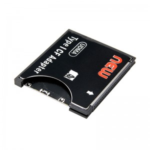 SD-CF 카드 어댑터 SD-컴팩트 플래시 유형 I 카드 변환기 메모리 카드 리더 지원 WiFi SD 카드
