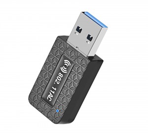 ਨਵਾਂ 802.11AC 1300mbps USB 3.0 ਐਂਟੀਨਾ PC ਮਿਨੀ ਕੰਪਿਊਟਰ ਨੈੱਟਵਰਕ ਕਾਰਡ ਵਾਇਰਲੈੱਸ ਡਿਊਲ ਬੈਂਡ ਵਾਈਫਾਈ USB ਅਡਾਪਟਰ ਪ੍ਰਾਪਤ ਕਰੋ