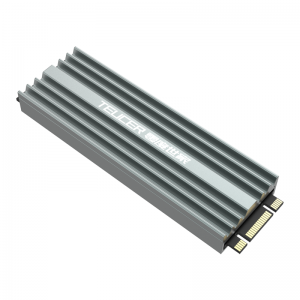 TEUCER M2 SSD Heatsink NVME 2280 Solid State Disk Drive Radiator Cooler Cooling Pad untuk Desktop PC M.2 NVME PS5 Heatsink