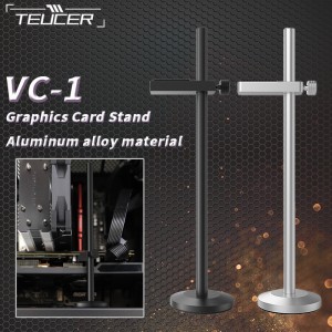 TEUCER VC-1 Aluminiumlegering Graphics Video Stand GPU Support Jack Desktop PC Case Bracket Cooling Kit Fideokaarten Holder