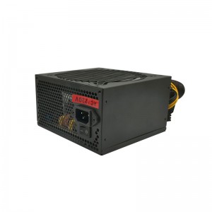 Kompiuterio RGB ventiliatoriai 80 plius bronzos 700 W 800 W stalinio kompiuterio ATX maitinimo šaltinis 110v 220v