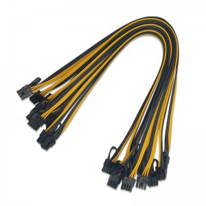 Mining Power 17 Ports Breakout Board + 17 PCIE kablov za moč strežnika HP 1200W