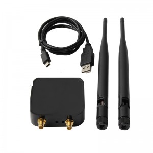 RT3572 802.11a/b/g/n 300Mbps PCB USB WiFi Adapter miaraka amin'ny Antenna Wireless LAN Adapter ho an'ny Samsung TV
