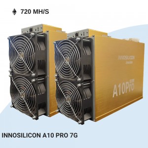 Innosilicon A10 Pro 7gb 6gb 720mh Eth Ethereumi kaevandamiseks