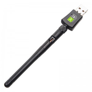 Driver Gratis USB WiFi Adaptor kanggo PC, AC600M USB WiFi Dongle 802.11ac Wireless Network Adapter karo Dual Band 2.4GHz/5Ghz