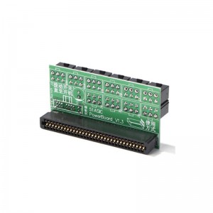 የኃይል አቅርቦት Breakout ቦርድ 750W-1200W PSU 10 Ports PCIe 6 Pin ለ HP DPS-800GB A DPS-1200FB A DPS-1200QB A BTC Miner Mining