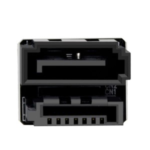 SATA 7 kontaktų lizdas iki 7 kontaktų vyriškas 180 laipsnių kampo adapterio pagrindinė plokštė staliniams kompiuteriams SSD HDD