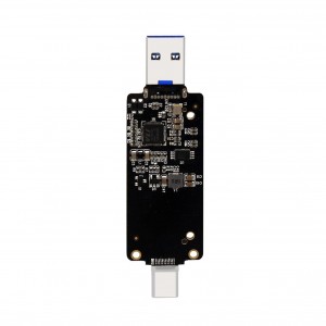 PH851 CFAST USB3.1 Ụdị C Kaadị Reader Smart Card Reader Flash Drive Adapter Nkwado CFE 10Gbit/S High Speed