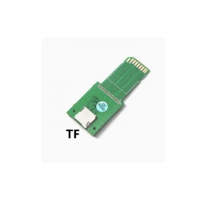 TF/SD na SD kaart uitbreidingsbord SD toets kaart stel TF kaart toets PCB