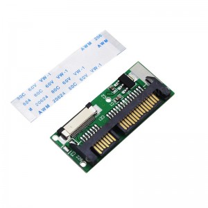 24-pins LIF HDD naar SATA 22-pins 2,5-inch harde schijfadapter