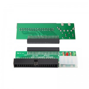 44-pinners 2,5" HDD til 3,5" IDE 40-pinners grensesnitt harddiskstasjon HDD Converter Adapter for bærbar stasjonær PC-datamaskin