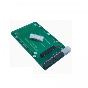 Дизајн на голема плоча Хард диск 2,5 до 3,5 адаптер картичка IDE 44Pin to 40Pin адаптер за хард диск картичка