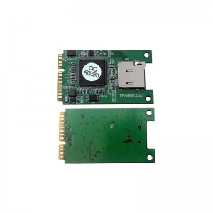 TF ເປັນ MSATA Msata ເຖິງ Micro SD ອະແດບເຕີກາດການຂະຫຍາຍຕົວຕົວປ່ຽນ Riser Card Laptop SSD Card Reader
