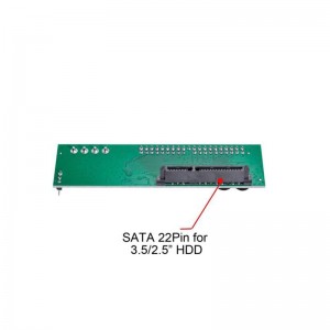 PATA ते SATA हस्तांतरण कार्ड SATA ते IDE 3.5 इंच विस्तार प्रदर्शन कार्ड