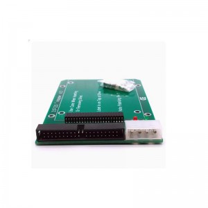Loj board tsim Hard disk 2.5 txog 3.5 adapter card IDE 44Pin rau 40Pin hard disk adapter card