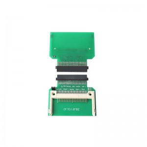 Adaptador convertidor de tarxeta de memoria Compact Flash CF a 50 pines de 1,8″ IDE disco duro SSD