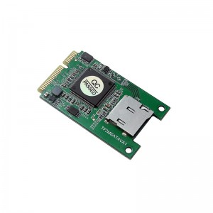 TF Til MSATA Msata Til Micro SD Adapter Card Expansion Converter Riser Card Fartölvu SSD kortalesari
